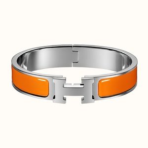 Hermes Clic H bracelet Orange